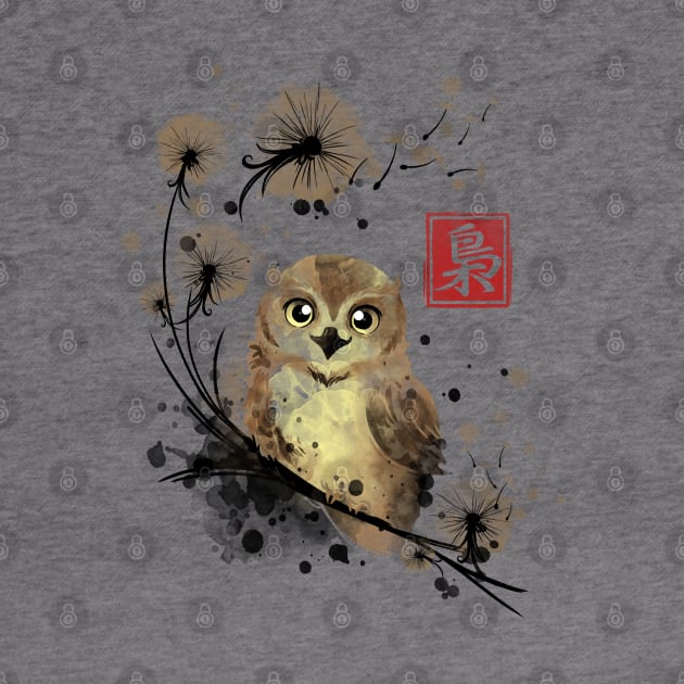 Dandelion owl by NemiMakeit